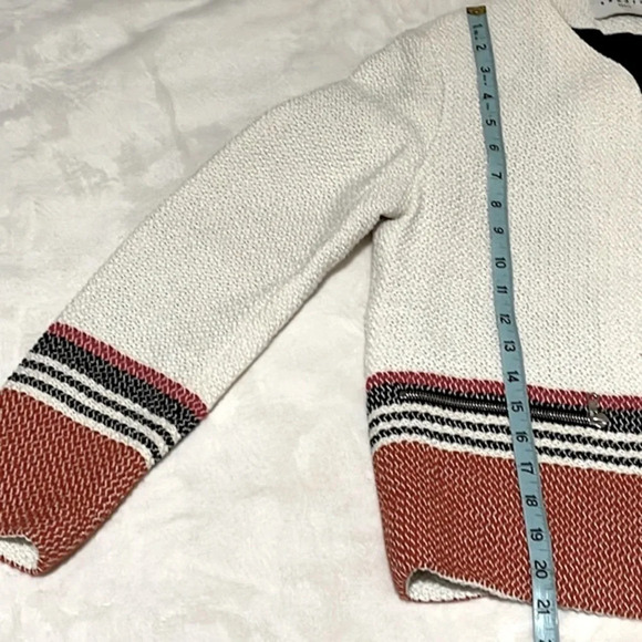 SANDRO Tweed Pattern Evening Jacket  EU 38 (US Women's Size 4-6) Medium - Picture 8 of 10